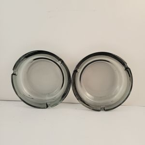 Vintage smokeglass ashtrays
